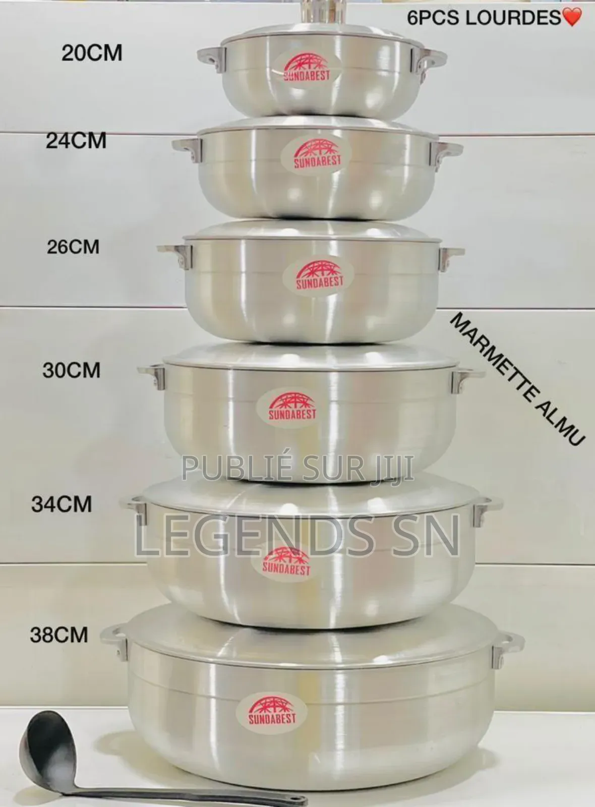 Marmite 6 PCS Aluminium