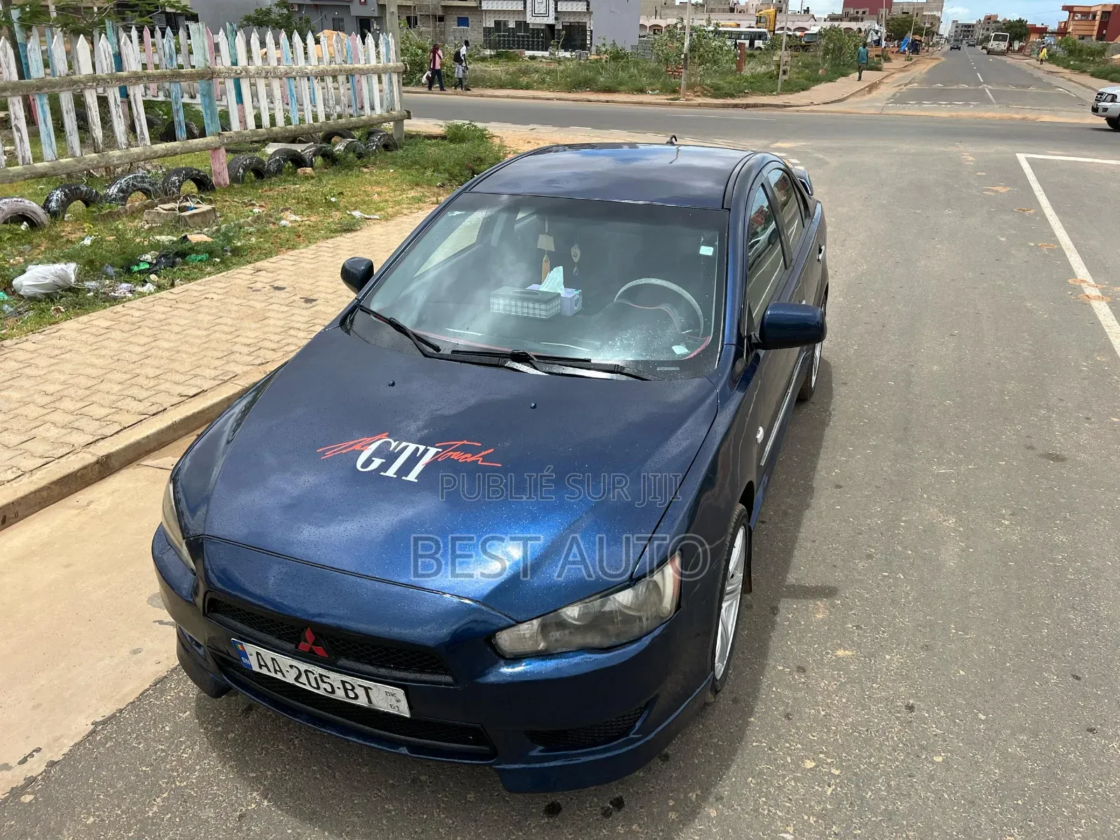 Mitsubishi Lancer 2012 Bleu