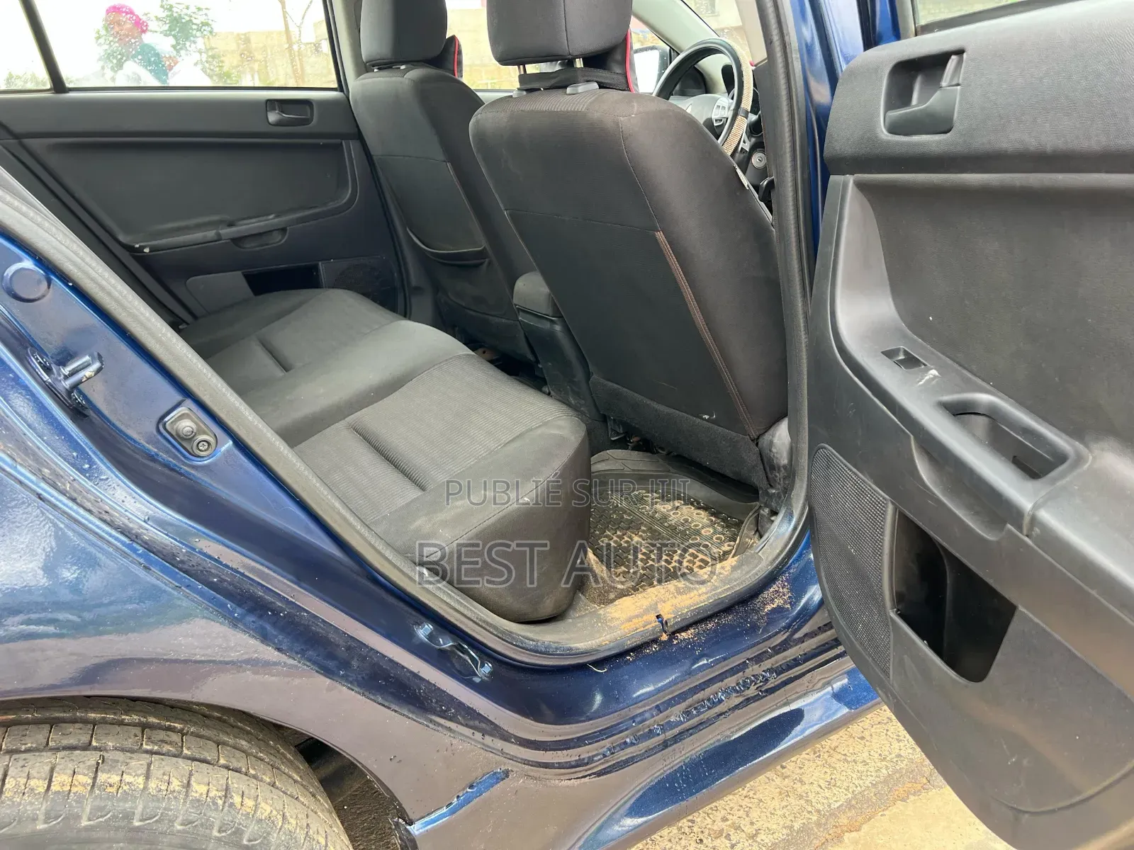 Mitsubishi Lancer 2012 Bleu