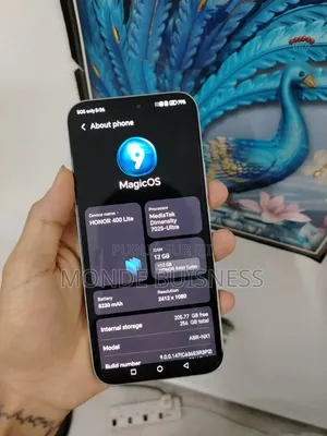 New Honor 400 256 GB Blanc