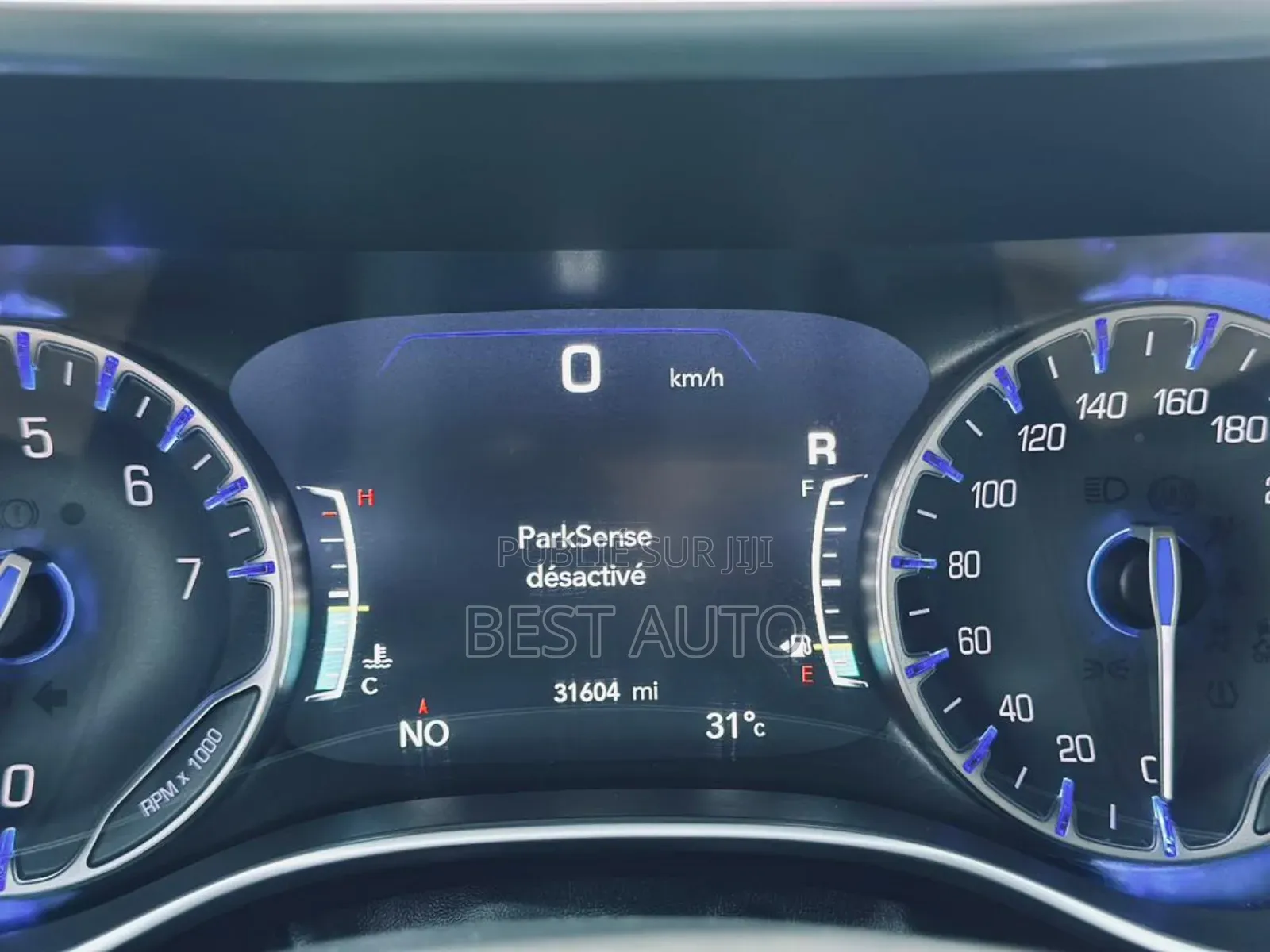 Chrysler Pacifica 2018 Noir