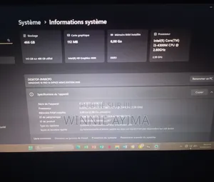 Photo - Ordinateur Portable Lenovo ThinkPad 2 6GB Intel Core I5 HDD+SSD 500GB