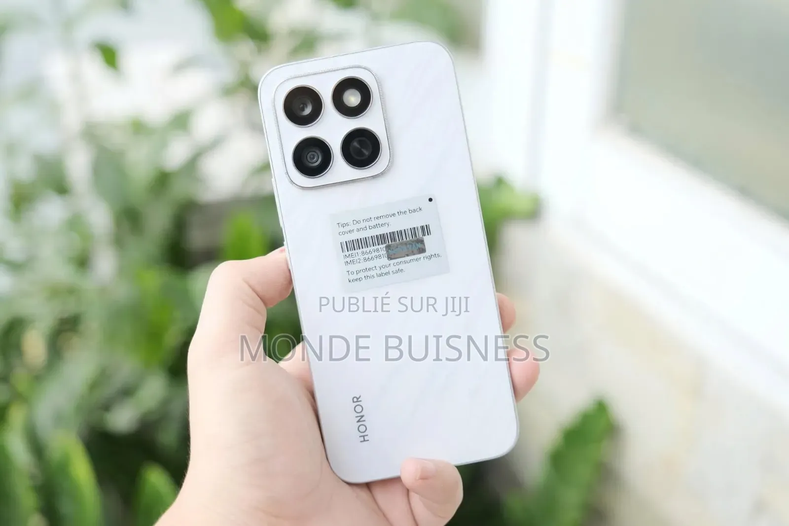 New Honor X8 5G 128 GB Blanc