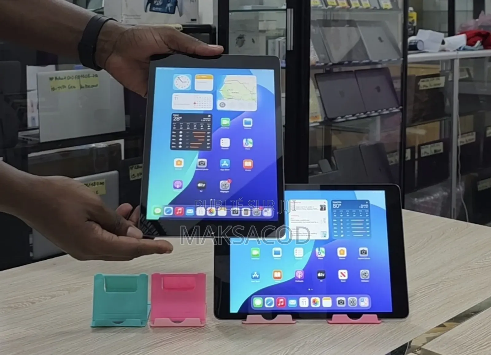 Pomme iPad 10.2 (2021) 256 GO Gris