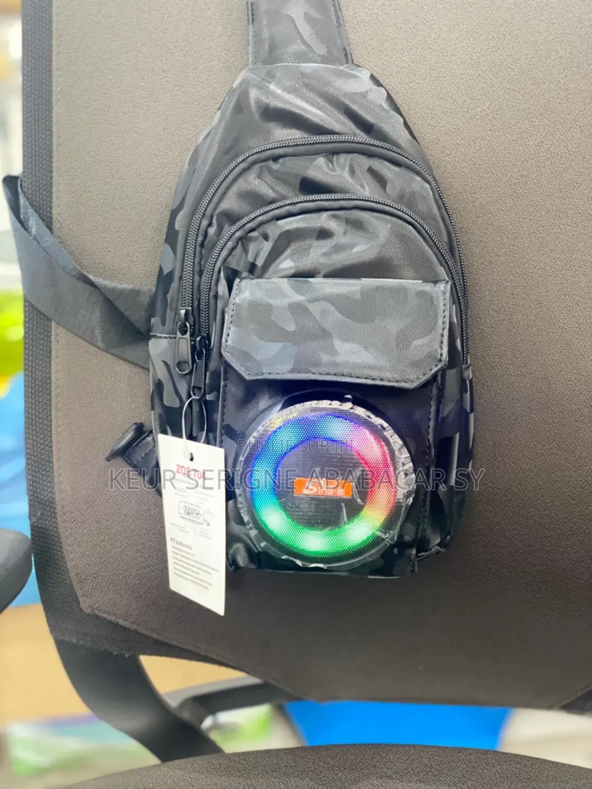 Sacoche Avec Bluetooth Intégré Et Power Bank