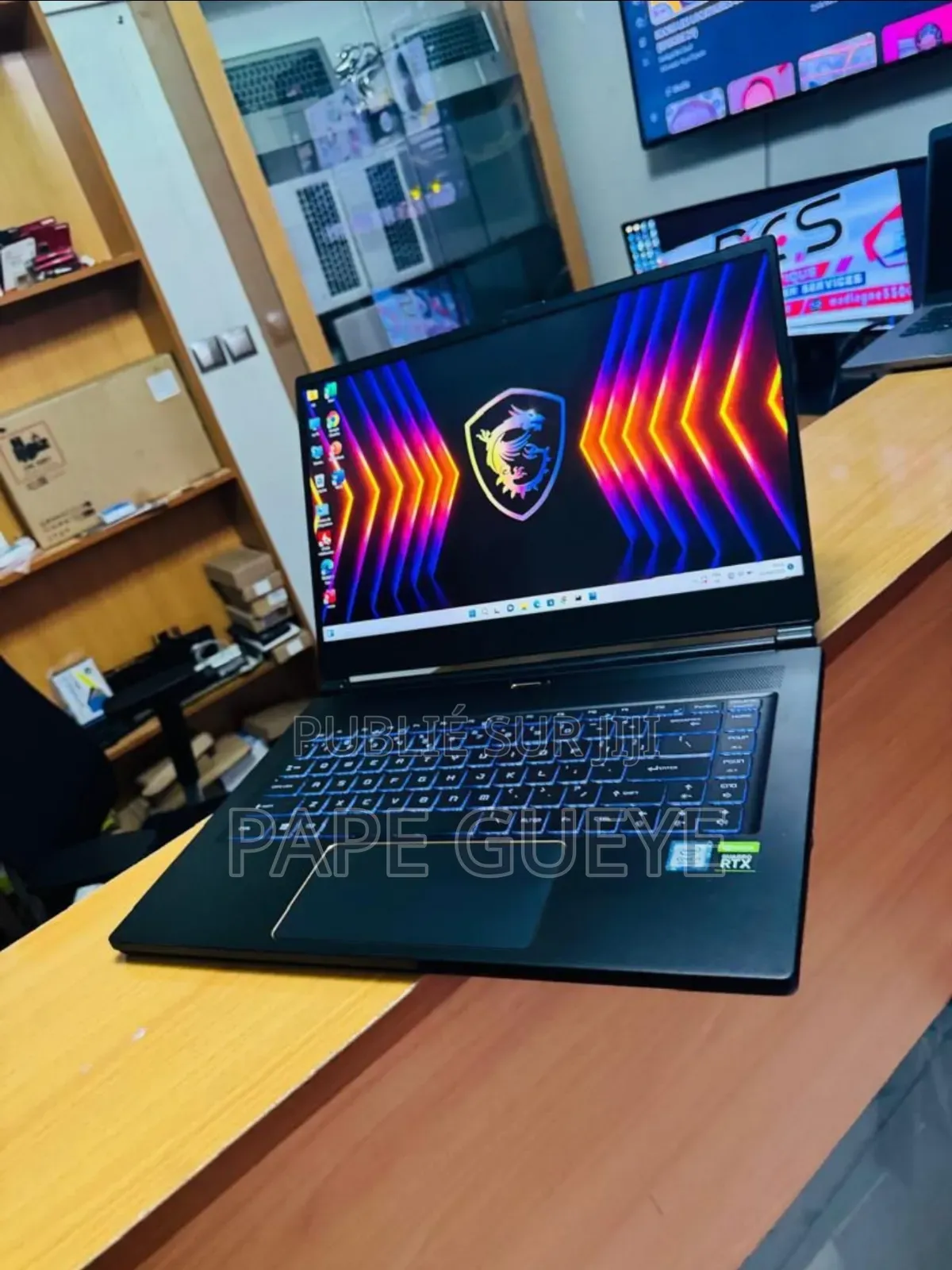 Ordinateur Portable MSI WS65 9TM 32GB Intel Core I7 SSD 512GB