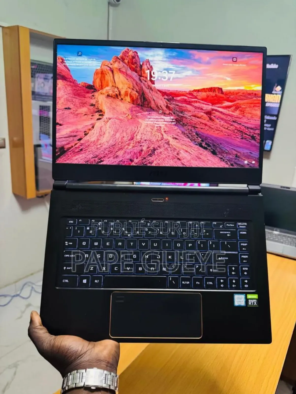 Ordinateur Portable MSI WS65 9TM 32GB Intel Core I7 SSD 512GB