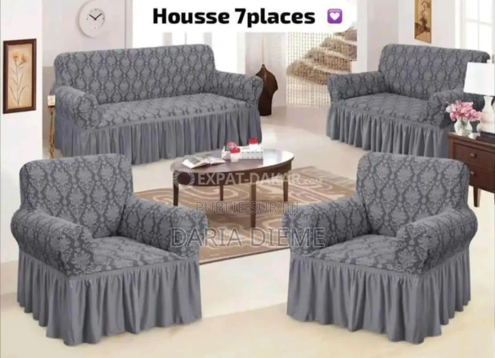 Housse Canapé 7 Place
