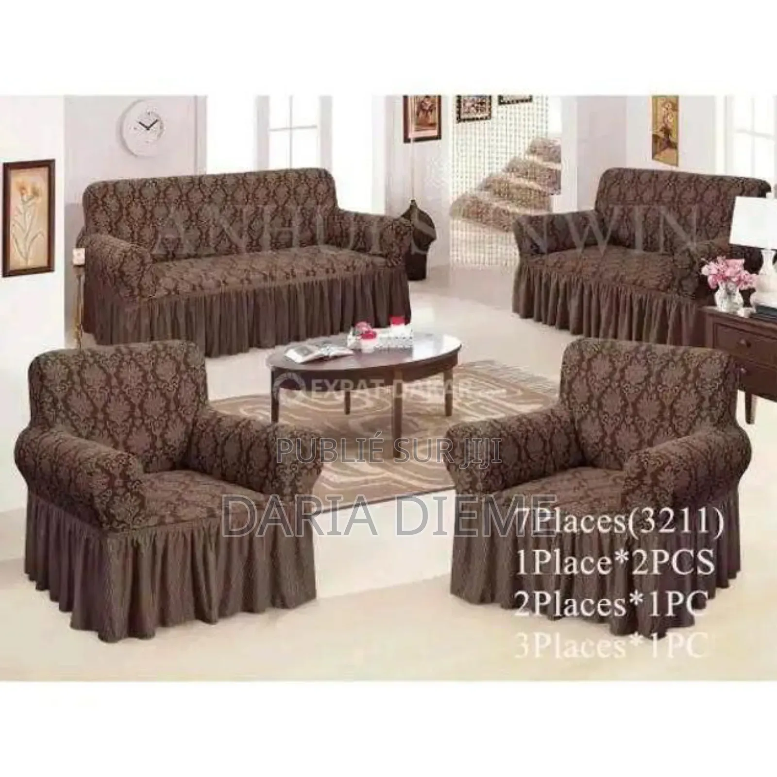 Housse Canapé 7 Place