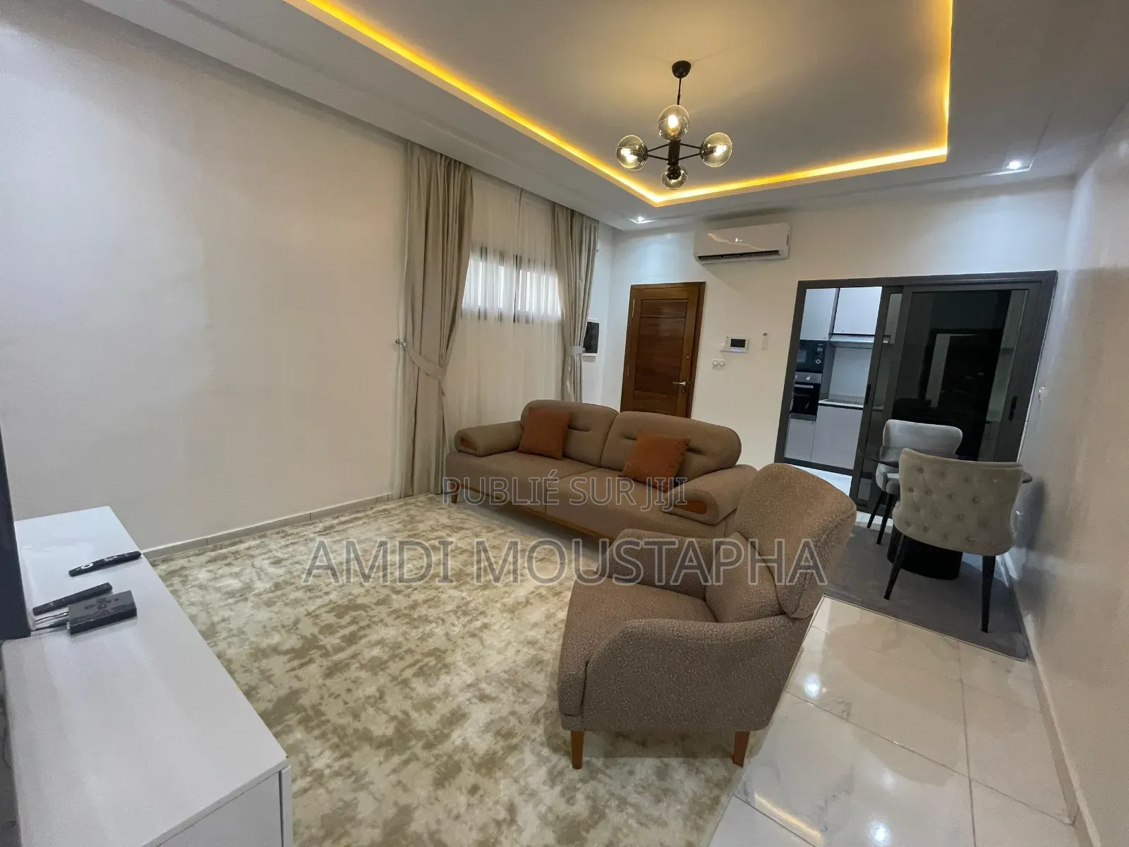 Furnished 2chbre Appartement dans Appartement Meublé, Almadies à Louer