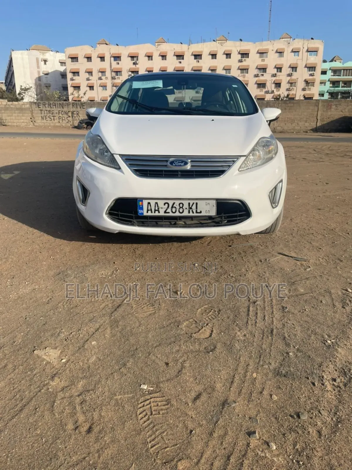 Ford Fiesta 2012 Blanc