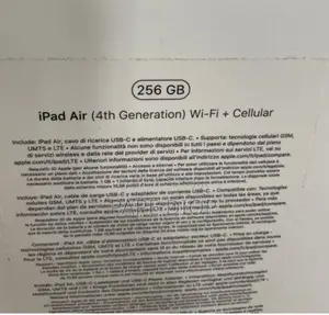 Pomme iPad 10.2 (2020) Wi-Fi 256 GO Gris