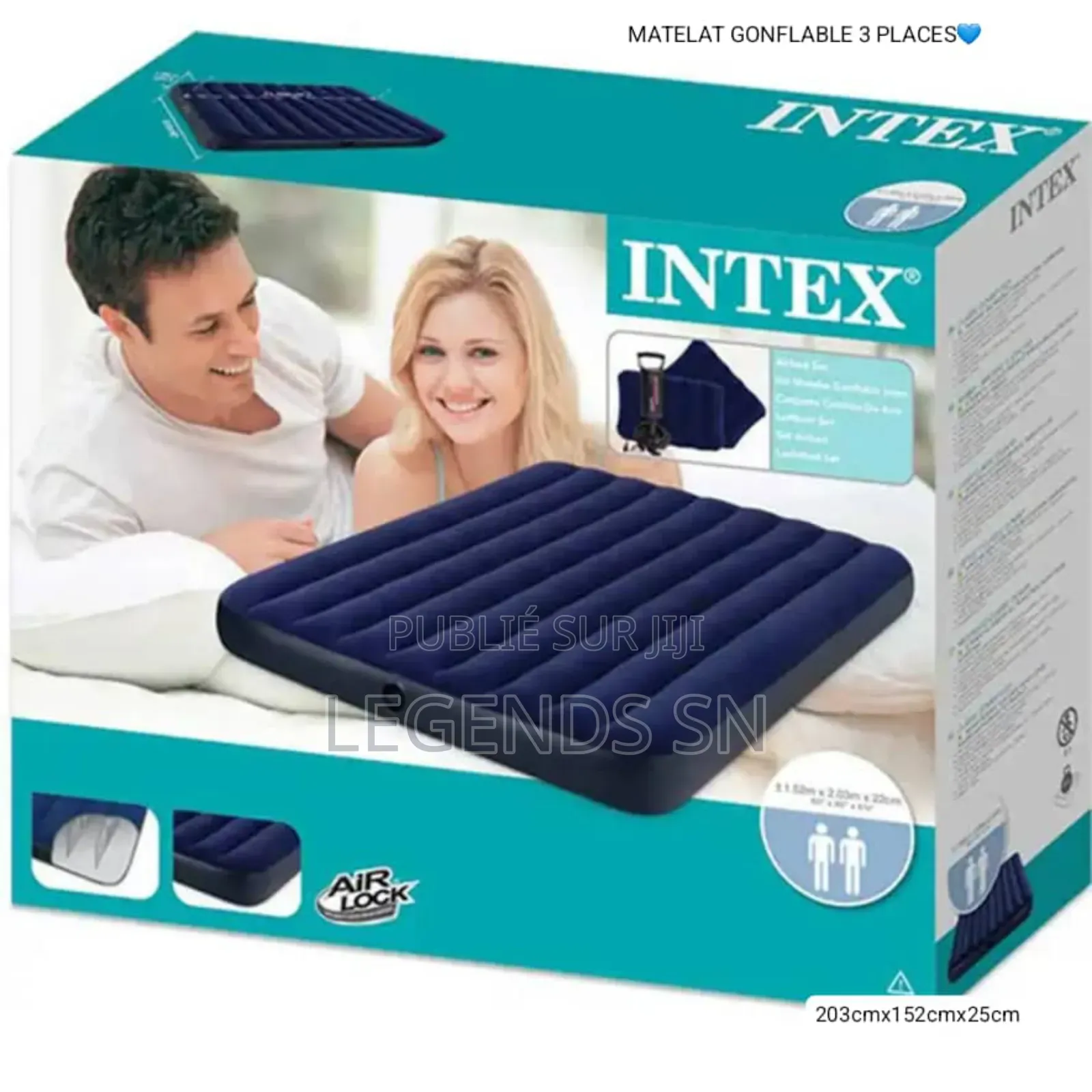 Matelas Gonflable 3 Places