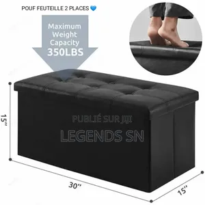 Pouf Fauteuil 2 Places