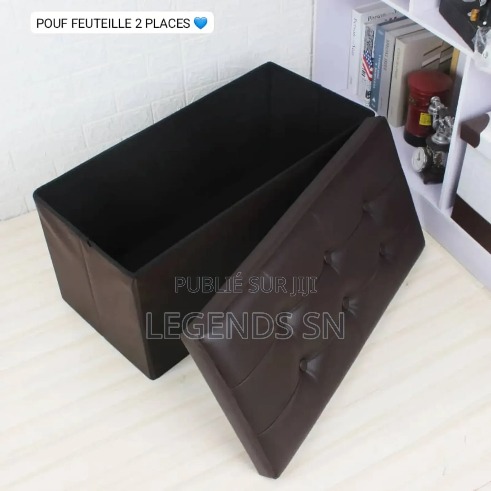 Pouf Fauteuil 2 Places