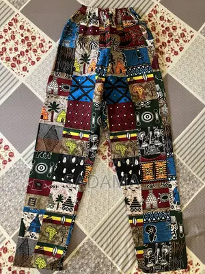 Pantalon Unisexe Style Africain – Tissu Wax - Unique Authentique