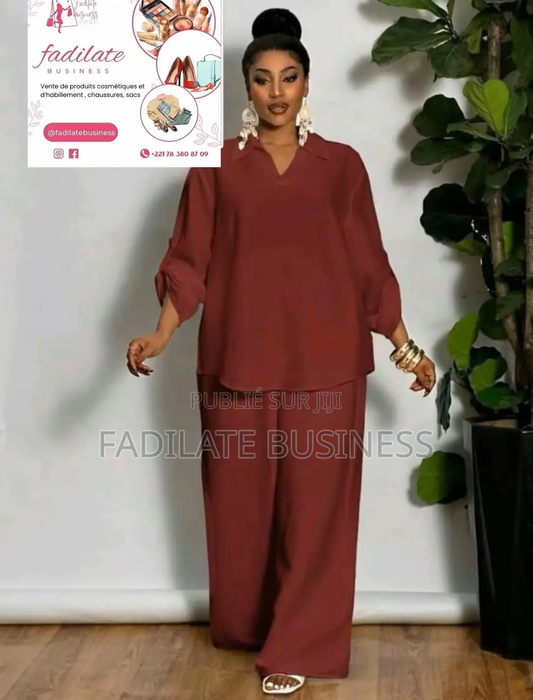 Bas Large Et Chemise