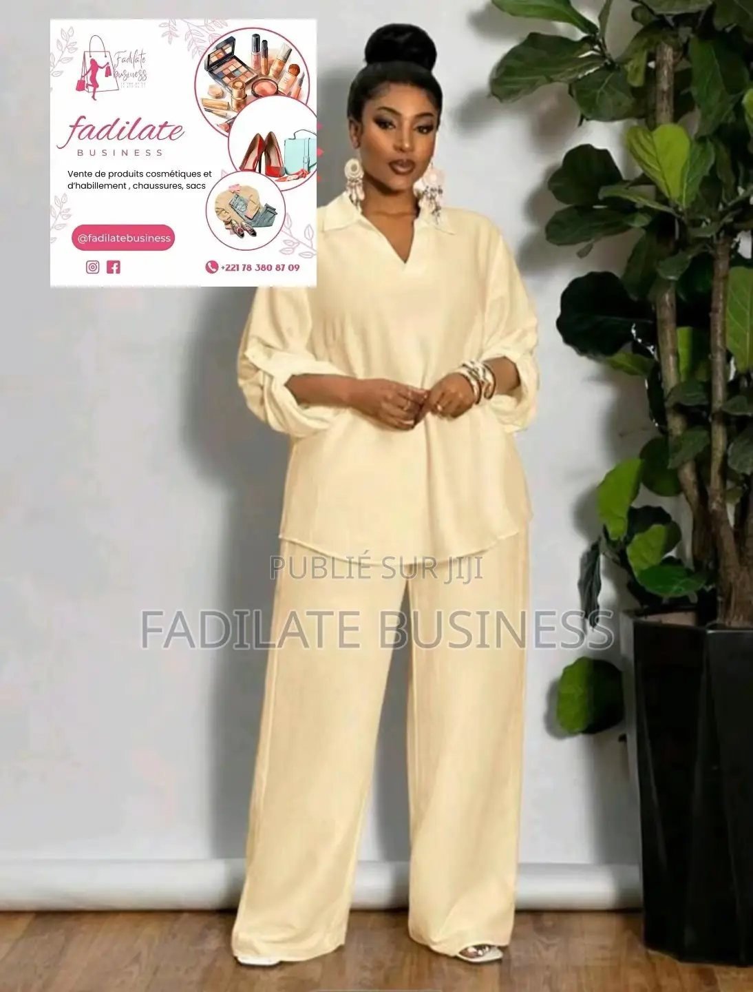 Bas Large Et Chemise