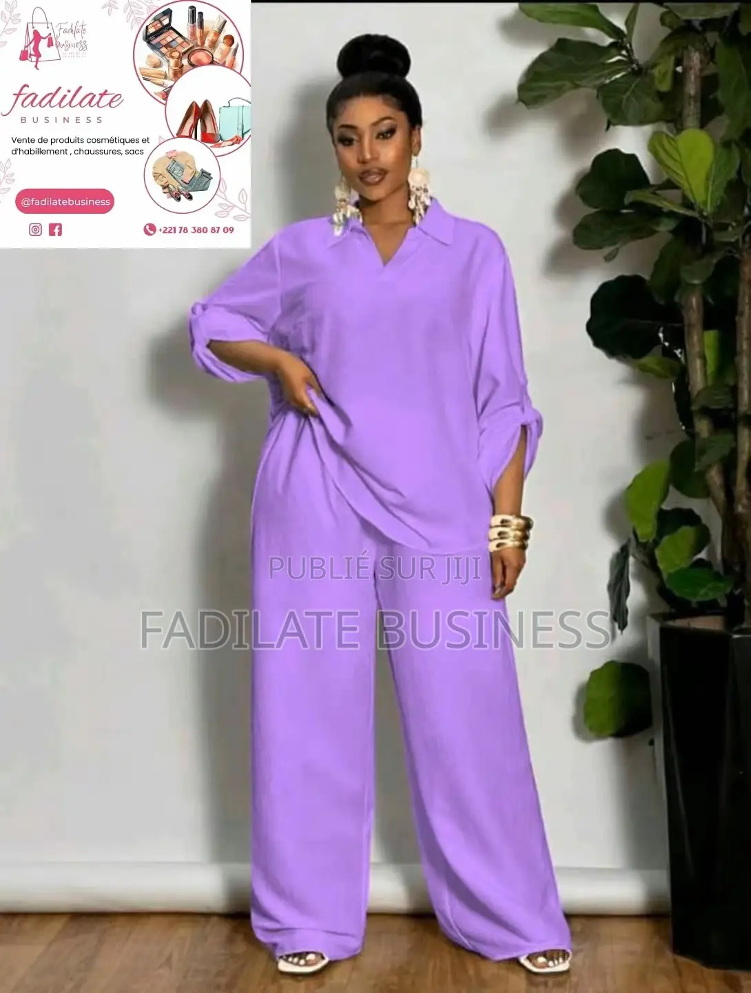 Bas Large Et Chemise