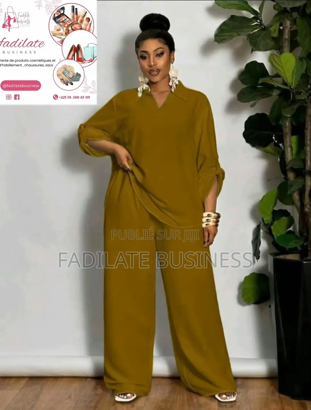 Bas Large Et Chemise