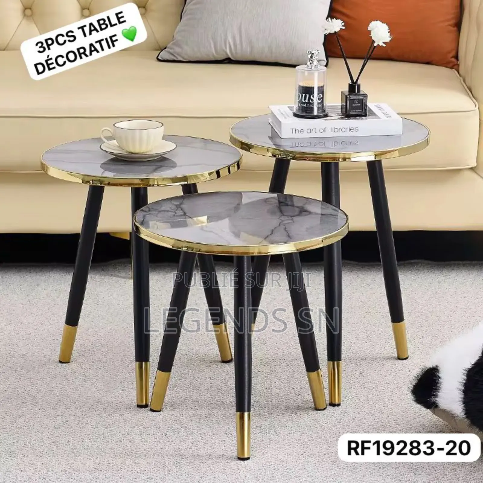 Table Decoratif 3pcs