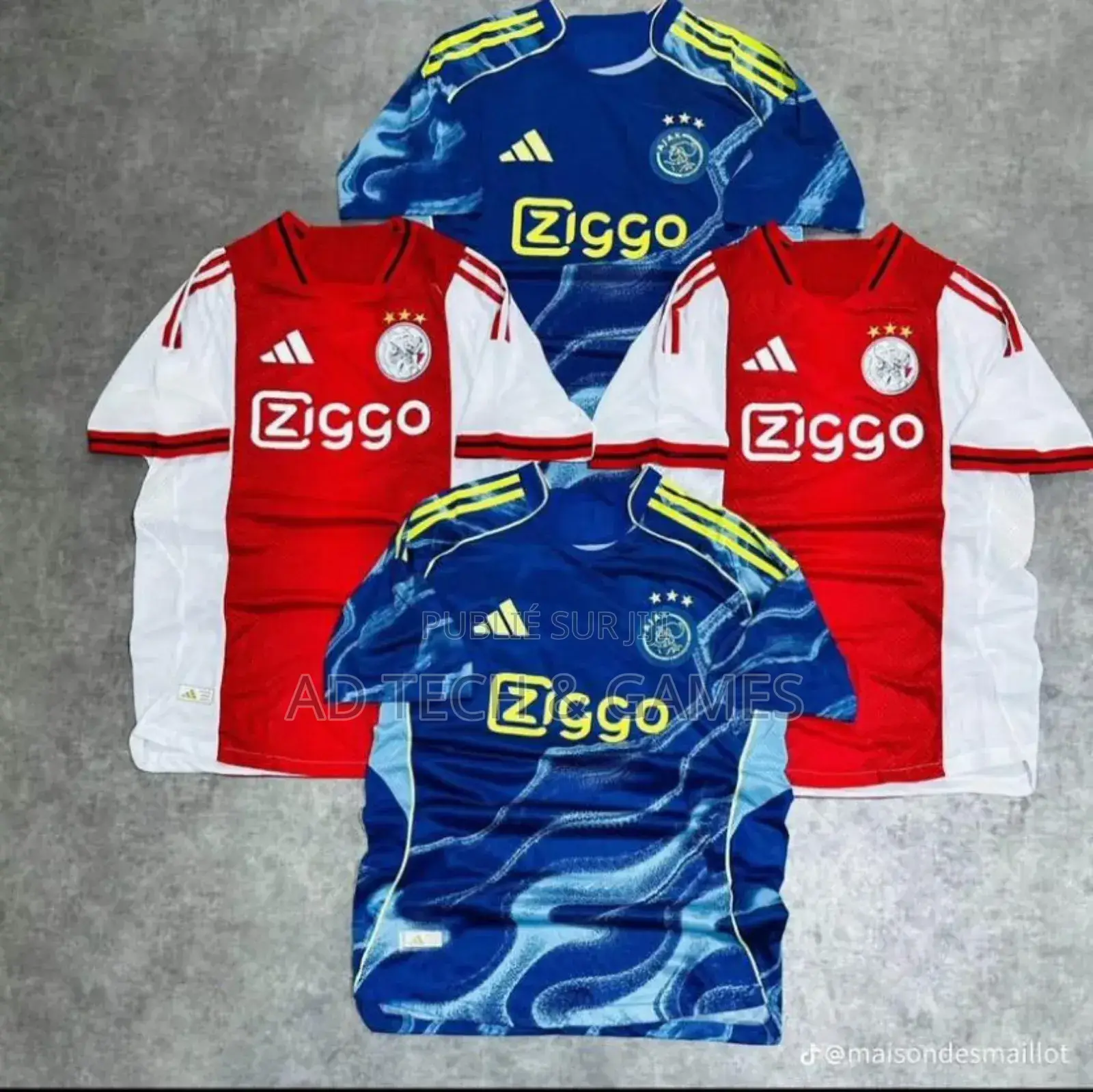 Maillots Saisons 2026en Bonne Qualité