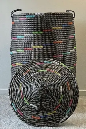 Gros Panier De Linge