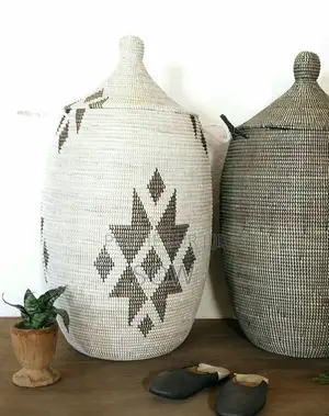 Gros Panier De Linge