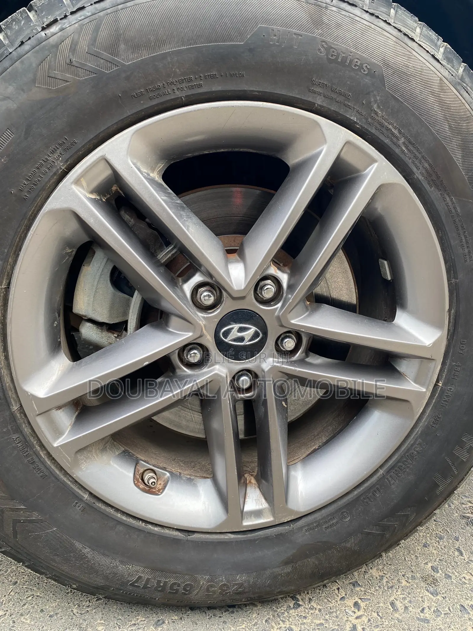 Hyundai Santa Fe Limited AWD 2017 Noir