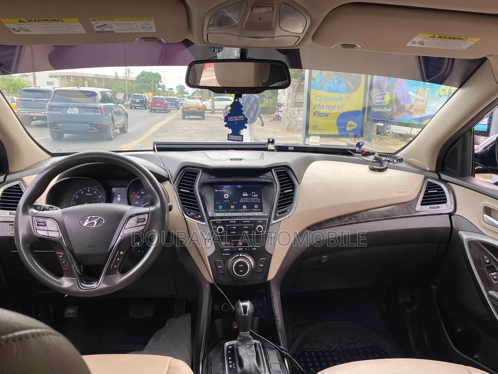 Hyundai Santa Fe Limited AWD 2017 Noir