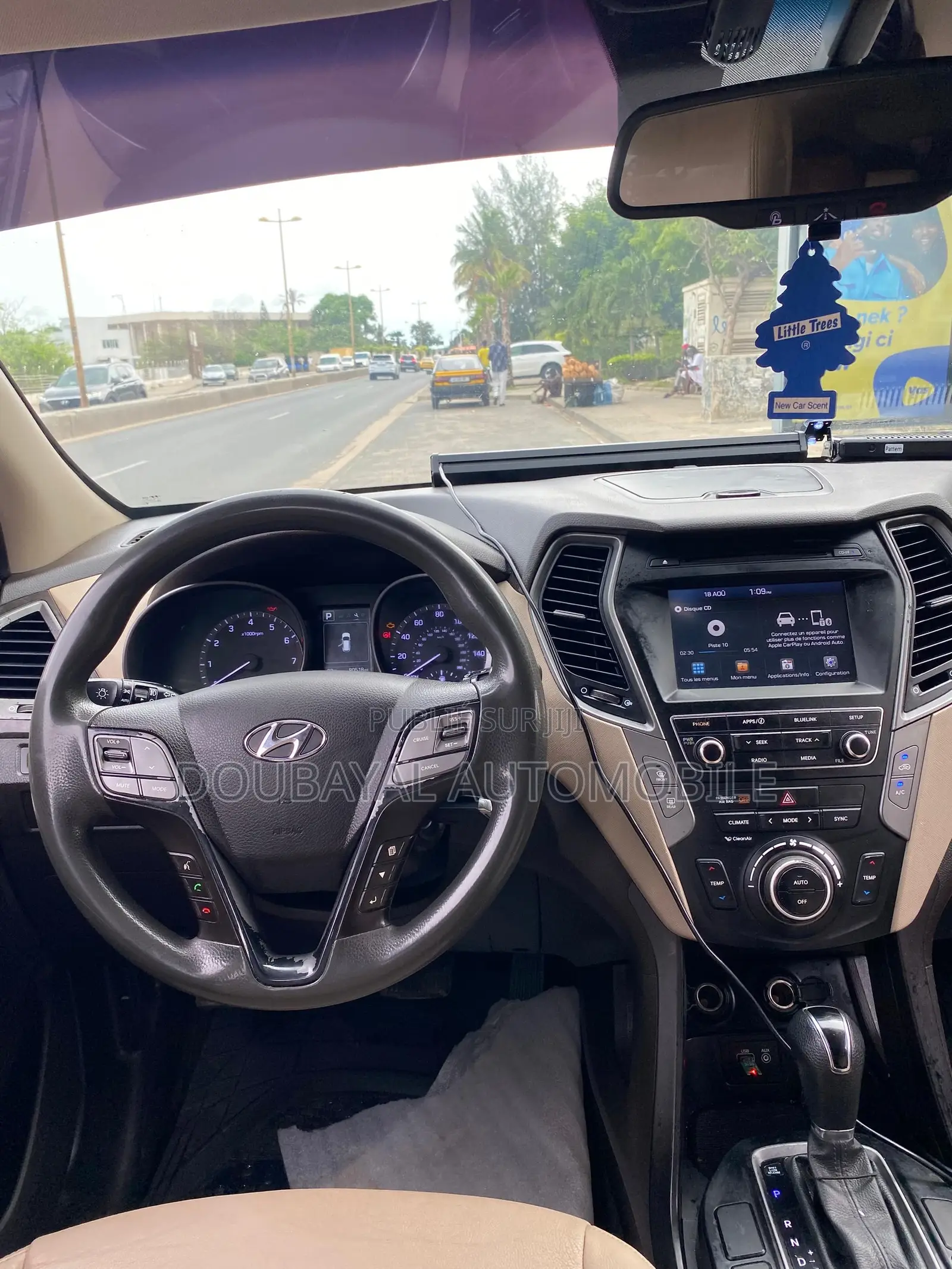 Hyundai Santa Fe Limited AWD 2017 Noir