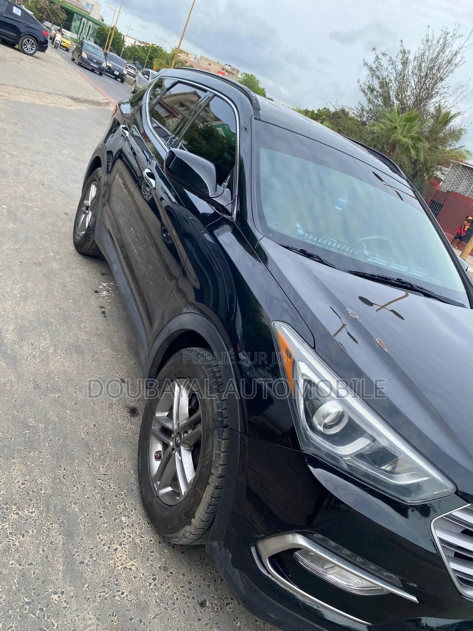 Hyundai Santa Fe Limited AWD 2017 Noir