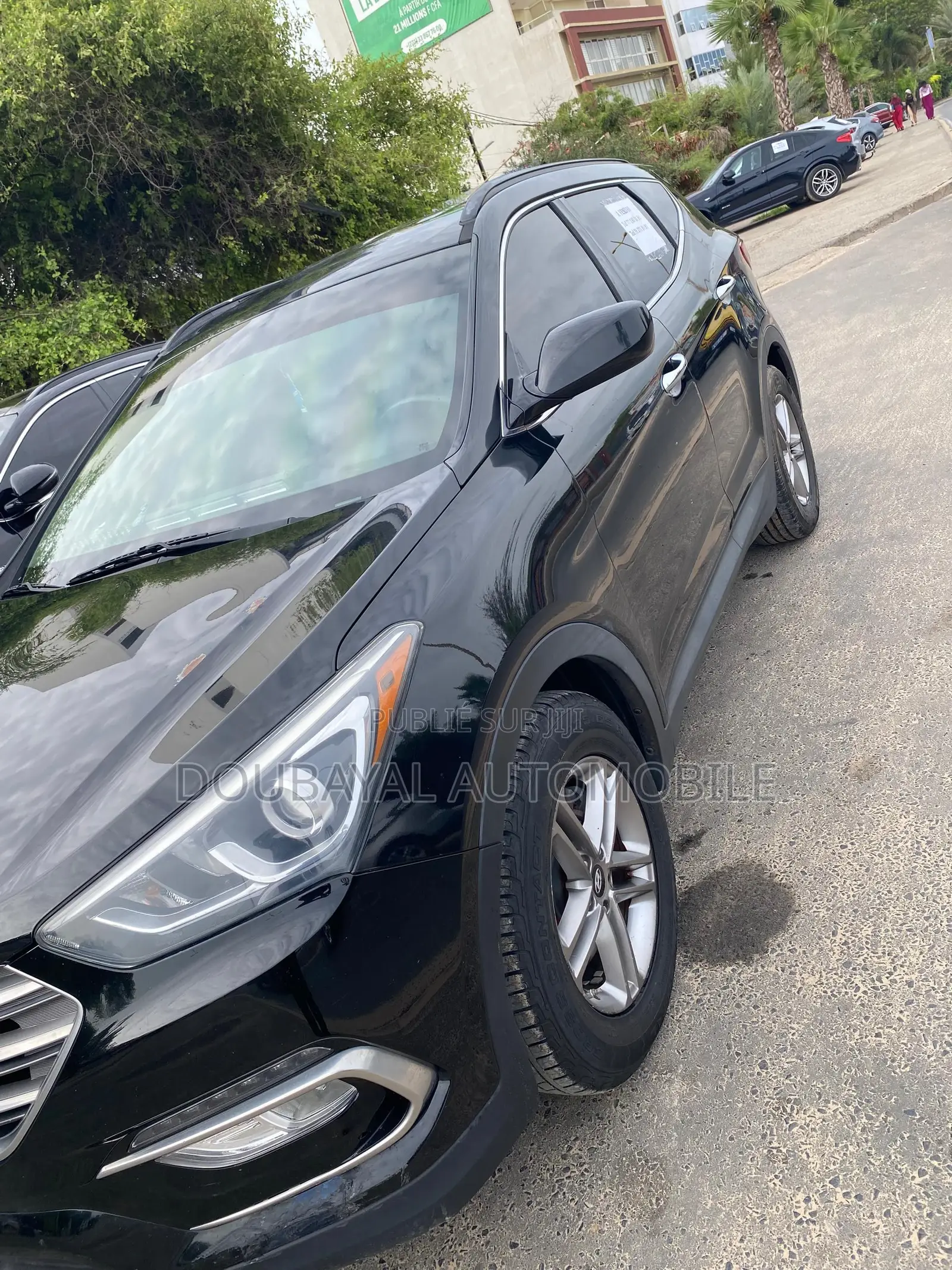 Hyundai Santa Fe Limited AWD 2017 Noir