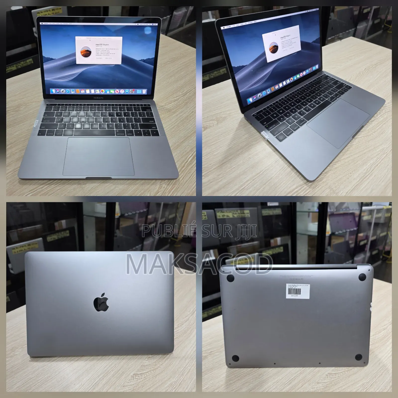 Ordinateur Portable Apple MacBook Pro 2017 8GB Intel Core I5 SSD 256GB