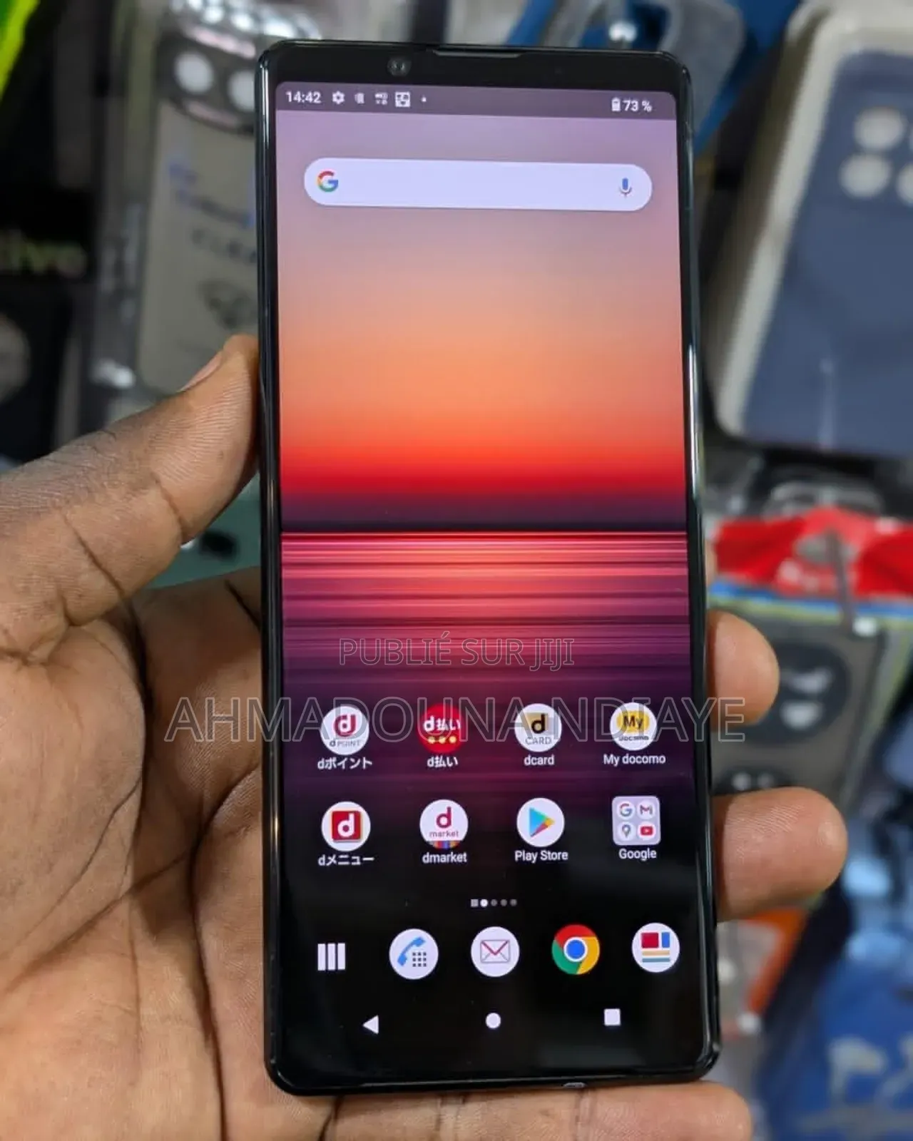 New Sony Xperia 1 II 128 GB Noir