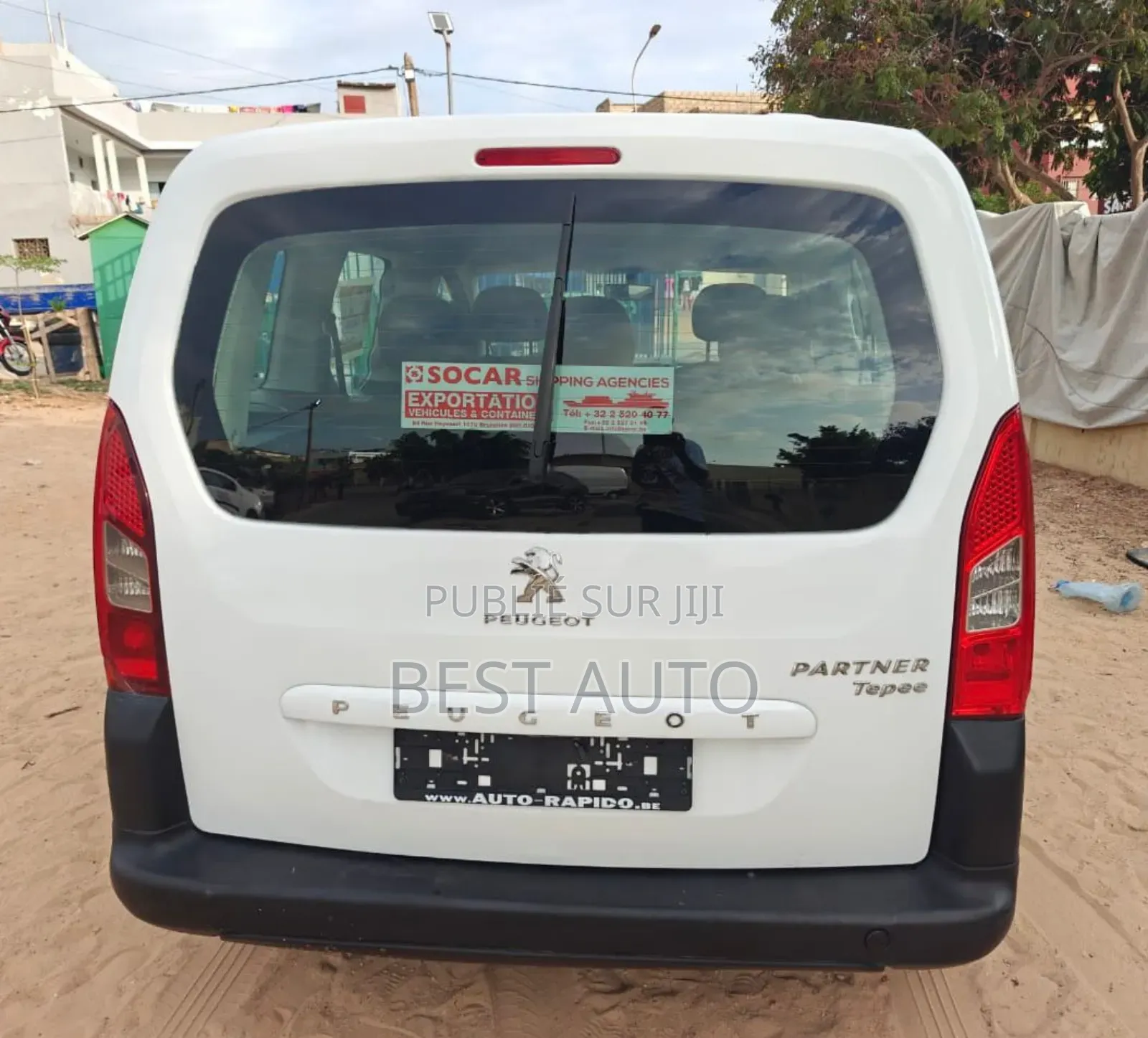 PEUGEOT Partenaire 2018 Blanc