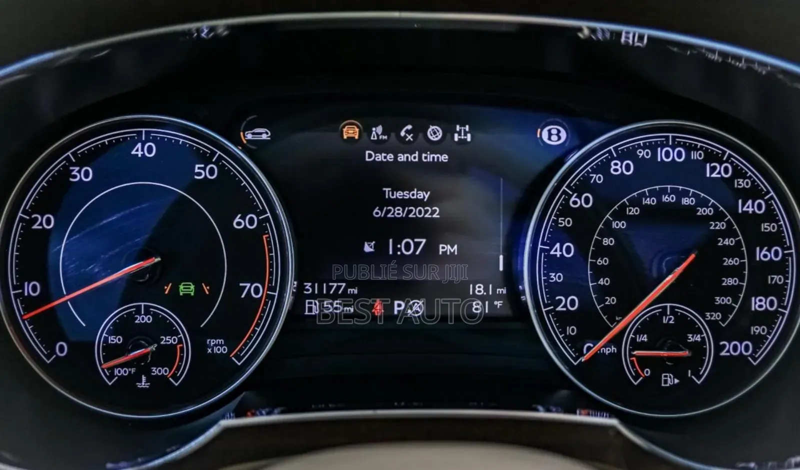 Bentley Bentayga 2018 Blanc