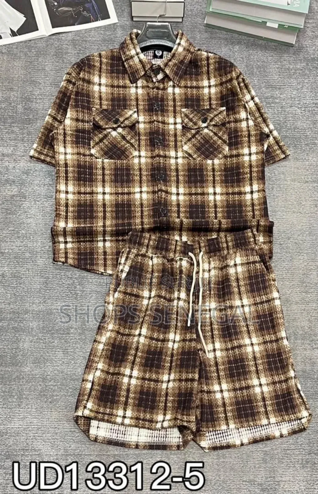 Ensemble Checkered Style