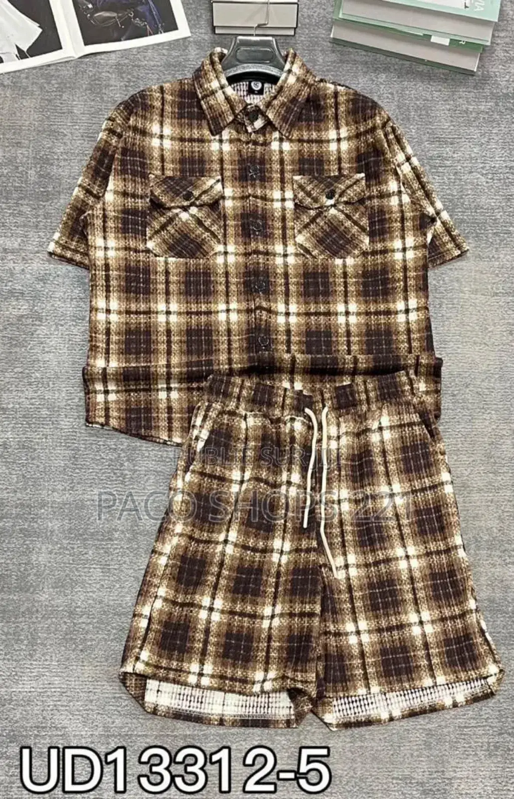 Ensemble Checkered Style
