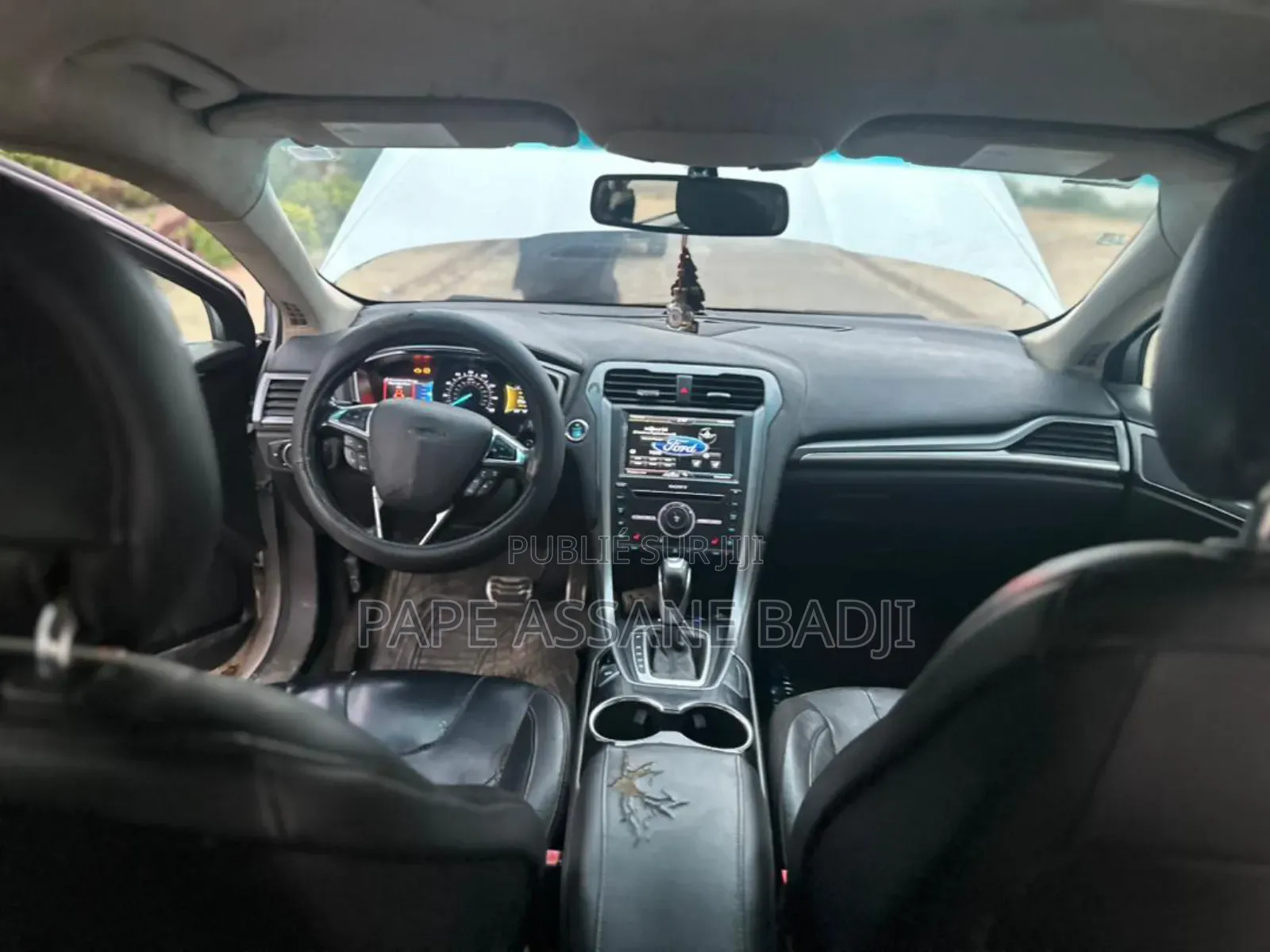 Ford Fusion Titanium AWD 2016 Blanc