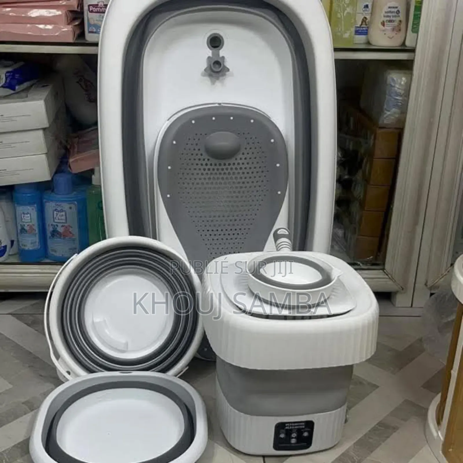 Ensemble Bassine Pliable 6 Piéces