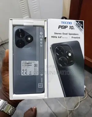 Photo - New Tecno Pop 10C 64 GB Noir