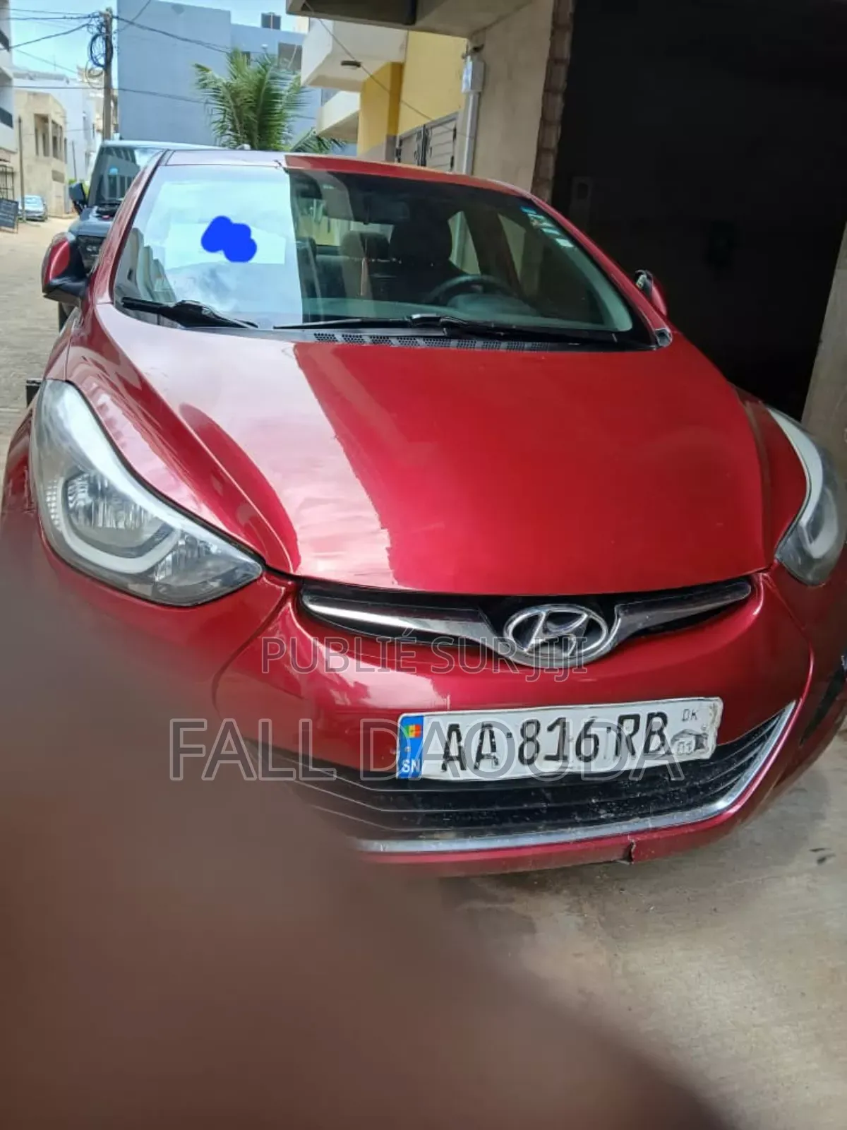 Hyundai Elantra 2016 Rouge