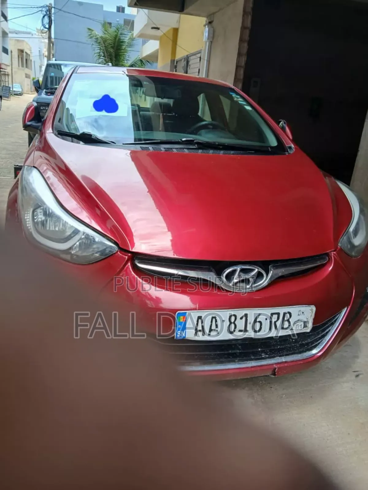 Hyundai Elantra 2016 Rouge