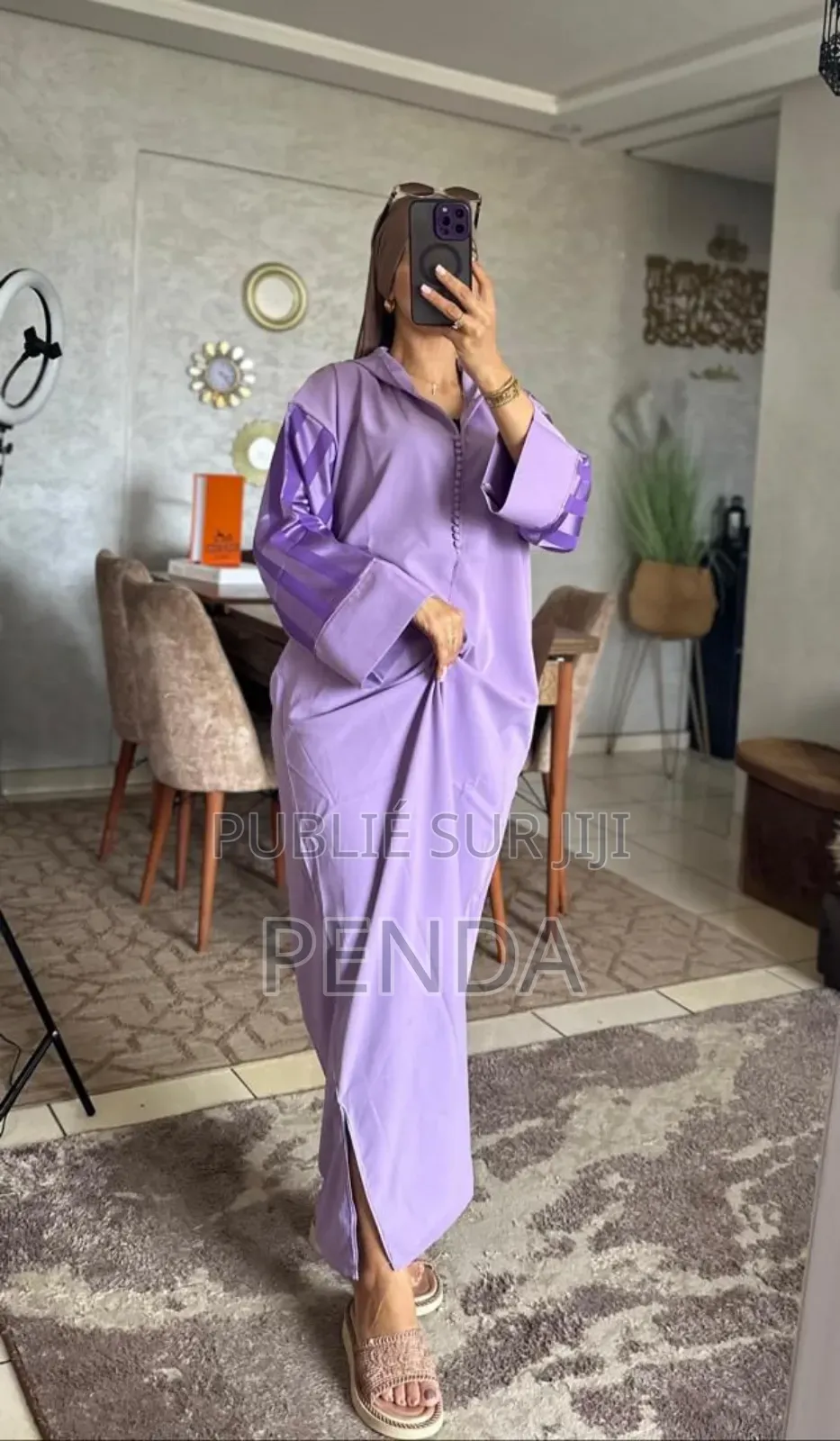 Abaya Marocain Taille Standard Original
Longue Manche , Par Taille