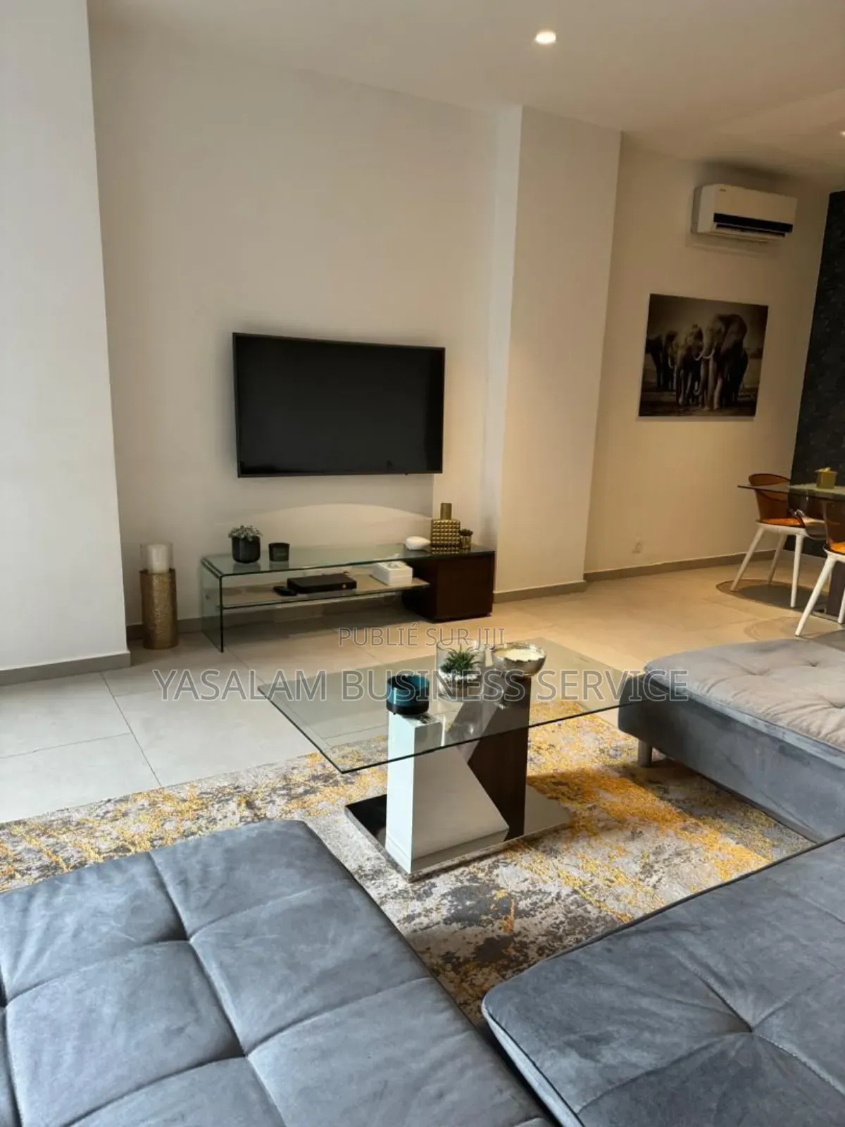 Furnished 2chbre Appartement dans Yasalam Business, Dakar Plateau