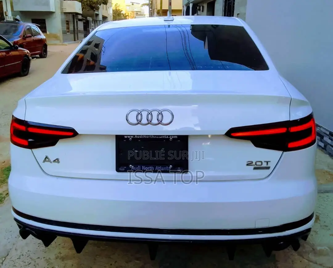 Audi A4 2018 Blanc