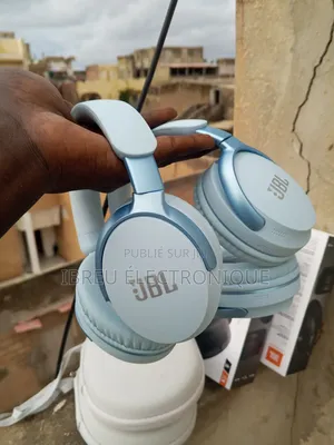 Casque JBL Tune M65 Bleu Avec Sacoche De Protection Puissant Et Chic