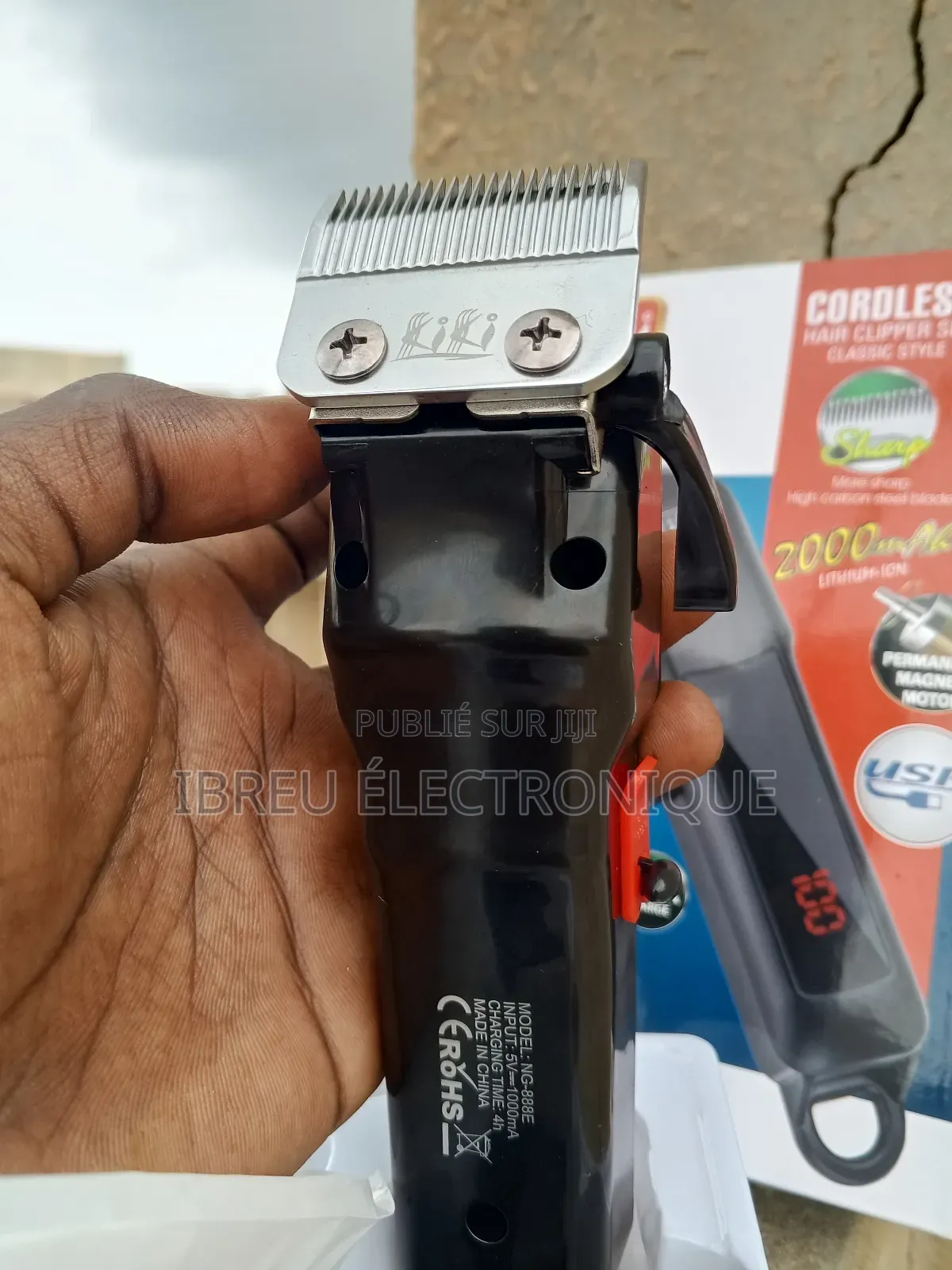 Tondeuse Professionnelle Kiki Ng-888e Original