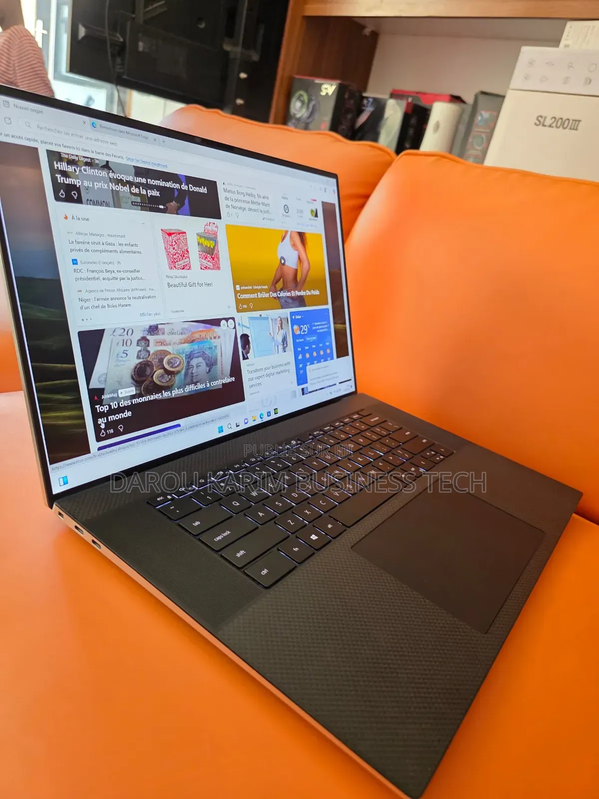 New Ordinateur Portable Dell XPS 17 L701X 32GB Intel Core I9 SSD 1T